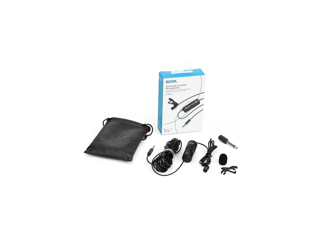 BOYA by-M1 Pro II Lavalier Microphone in Qatar BOYA by-M1 Pro II Lavalier Microphone in Qatar